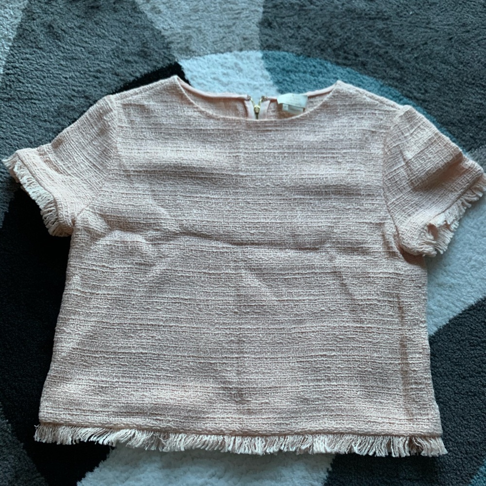 Kate spade short sleeve T-shirt top orange pink